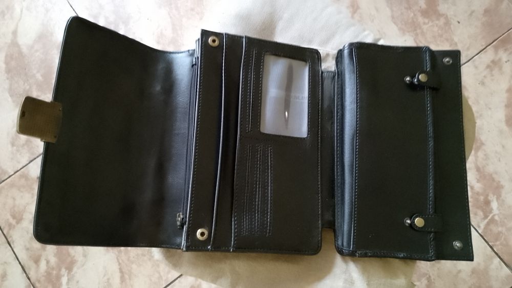 Кожанная барсетка TERGAN