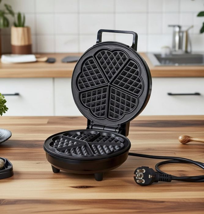 Porzadka Gofrownica Duża - 5 gofrów nie przywierająca NOWA