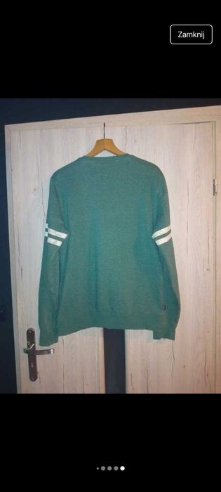 Zielona bluza bawełniana
