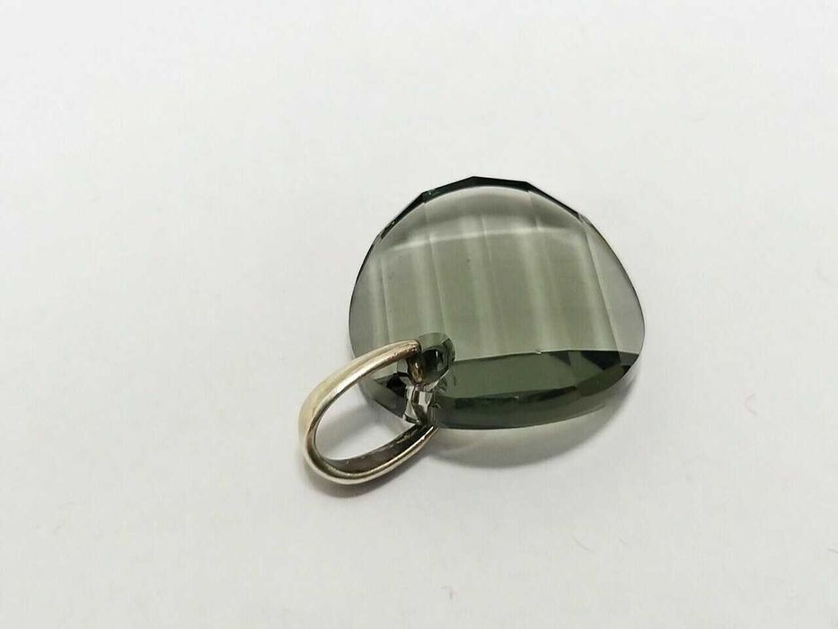 Srebrna zawieszka 925 czarna 3,3G długość 2,3 CM