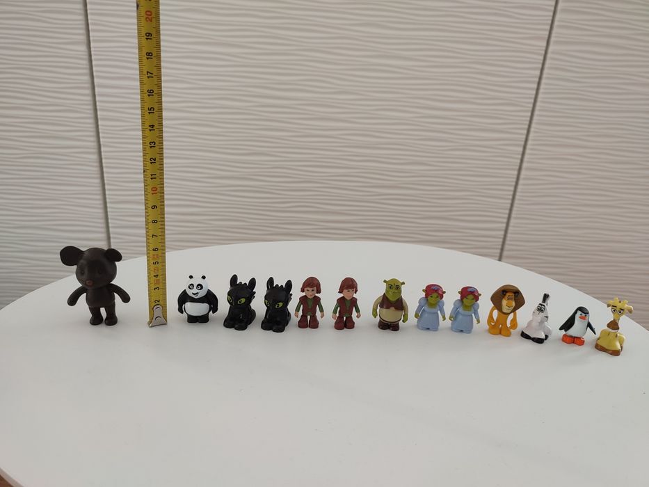 Figuras Madagáscar, Shrek, Como treinar o meu Dragão