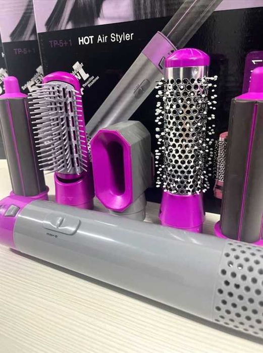 Стайлер 5в1 Air Styler фен стайлер для укладки та об’єму волосся