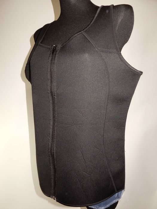 Bluzka koszulka neoprenowa czarna 44 46 XXL 3XL