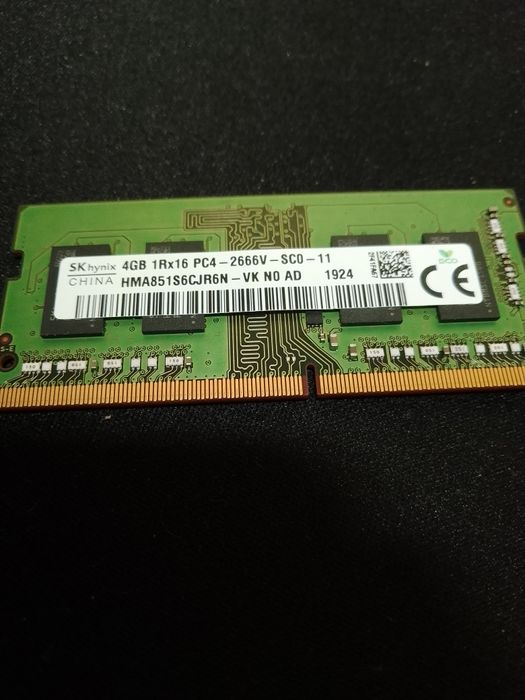Оперативна пам'ять Lenovo SODIMM SK Hynix DDR4 4Gb 2666MHz