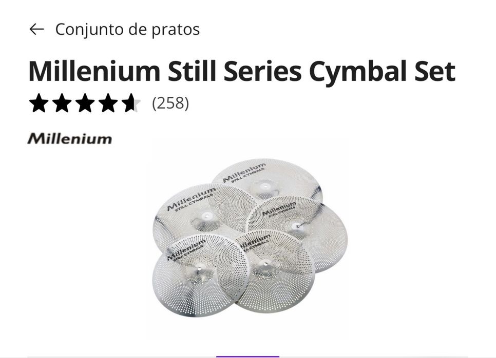 Silent Cymbal Set64551957265154121