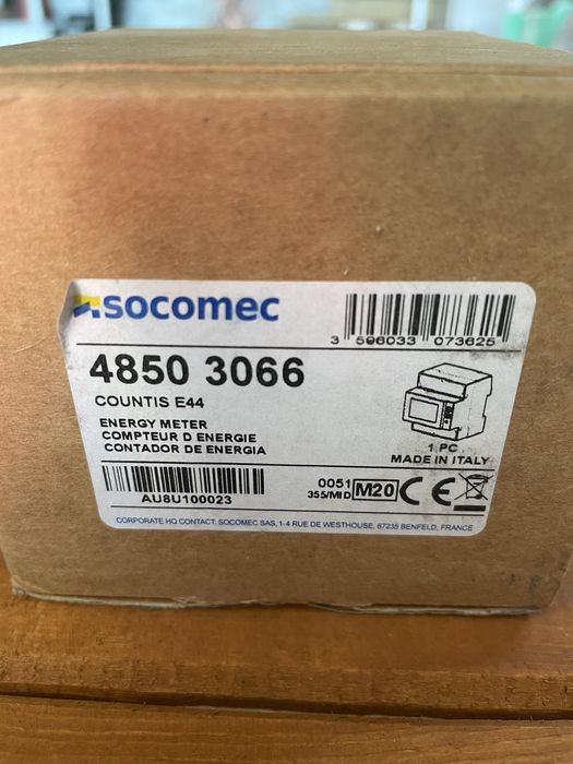 Nowy licznik energii Socomec e44