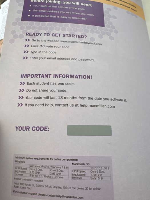 Beyond B2 podręcznik MACMILLAN students book z kodem