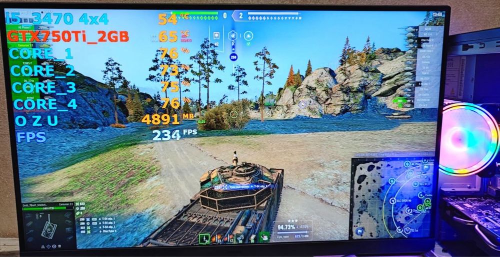 Игровой ПК i5 cs2 wot dota gtaV fortnite fs22 standoff