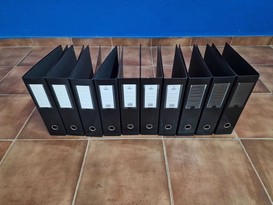 Dossiês/Dossier/Arquivadores/Pastas - Usadas (lote de 55 Un)