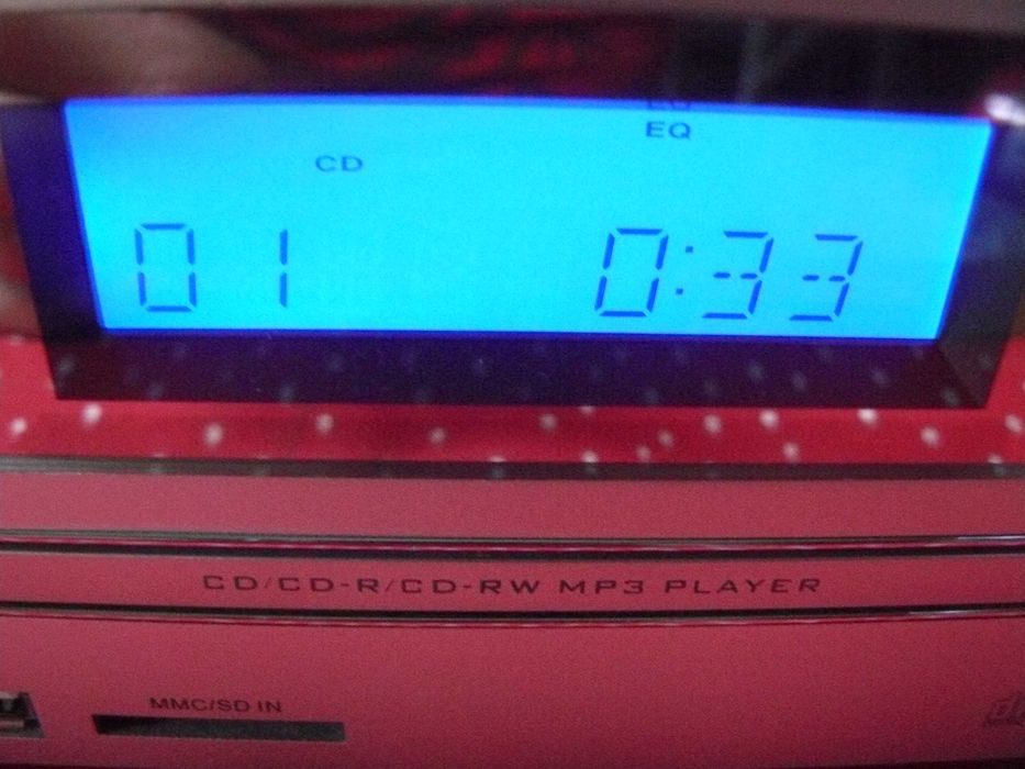 Radio z cd mp3 usb SD zegarek słuchawki