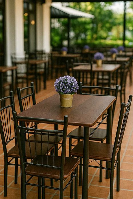 MESA +  4 CADEIRAS BARES RESTAURANTES envio gratis paga na entrega