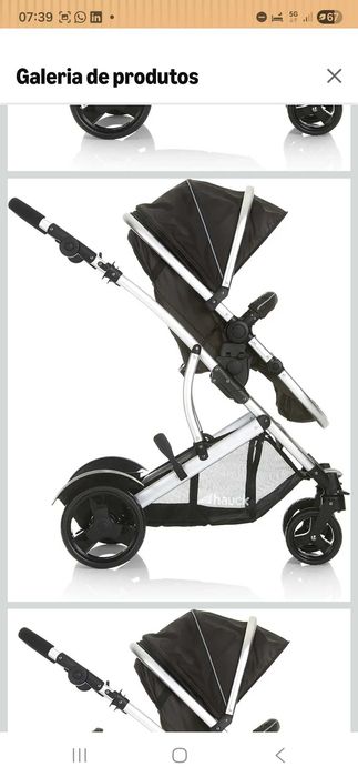 Carro bebe duplo