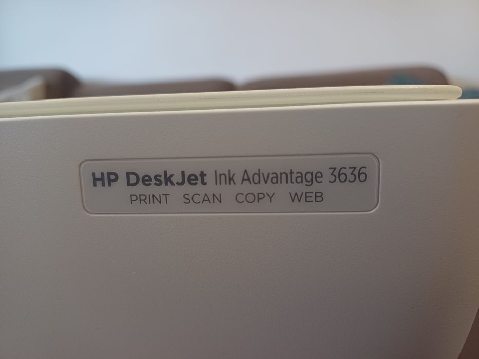 Urządzenie wielofunkcyjne drukarka hp deskjet 3636