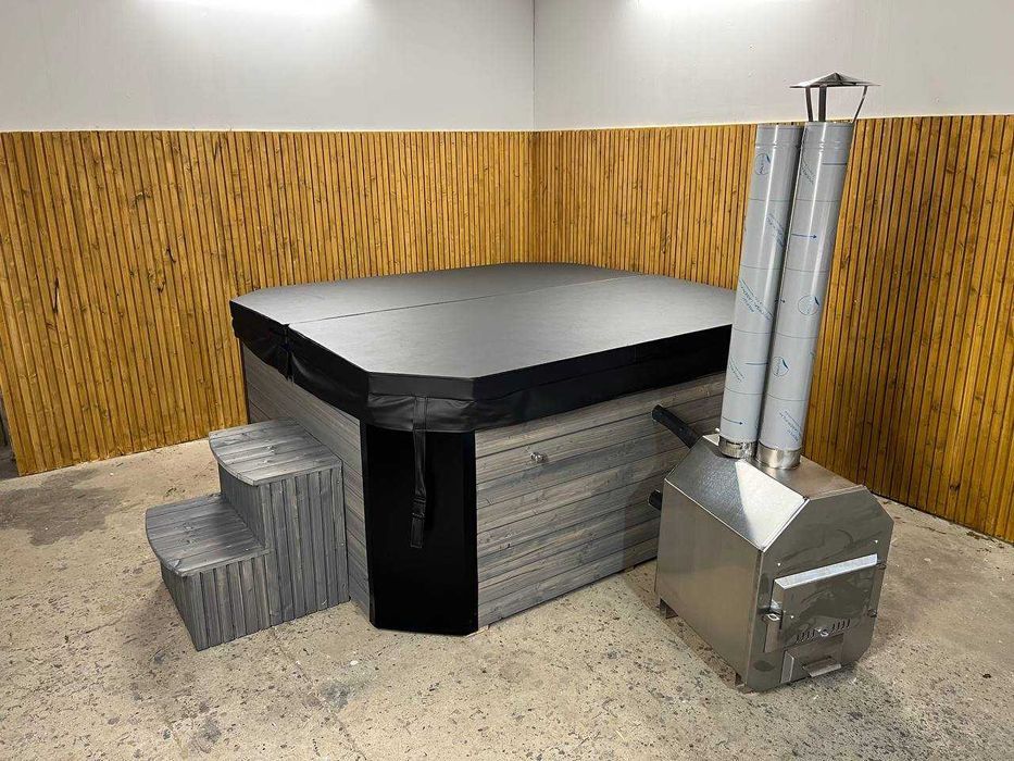 Balia ogrodowa klasy premium bania fińska wanna jacuzzi sauna SlowSpa