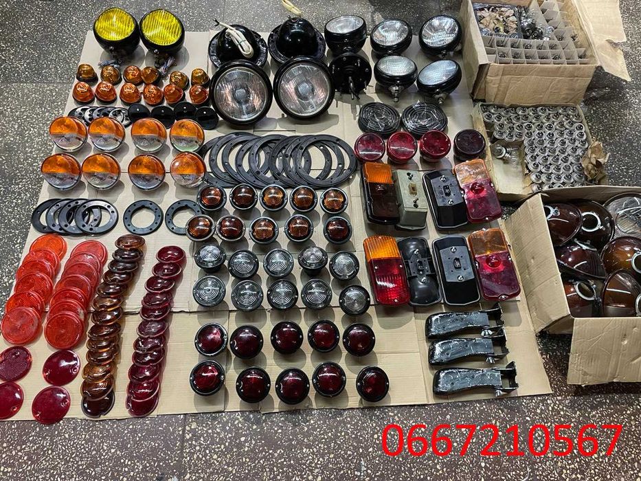 Фонарі, фари, підсвітка Уаз, Волга, Газ 21, Газ 24, Газ 52, Газ 53,Зіл