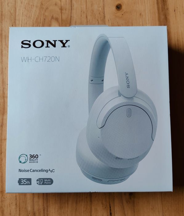 Słuchawki SONY WH-CH720N NOWE kolor biały