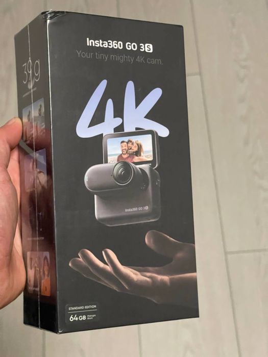 Екшн-камера Insta360 GO 3S 4K Standard Bundle 128GB Black