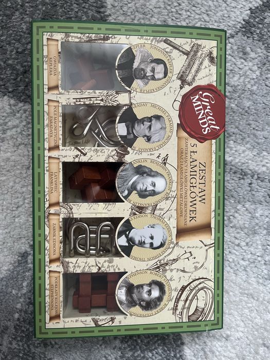 Łamigłówki zestaw 5 Great Minds