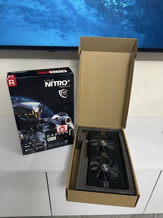 Відеокарта Sapphire Radeon RX570 стан 10/10