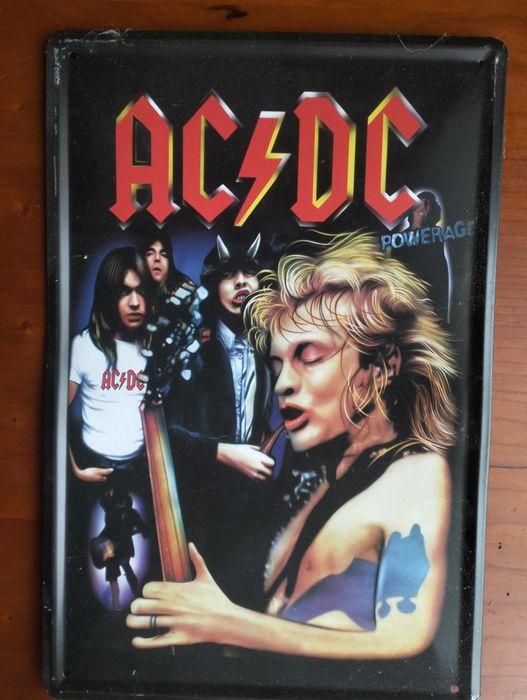 Chapa metálica ACDC