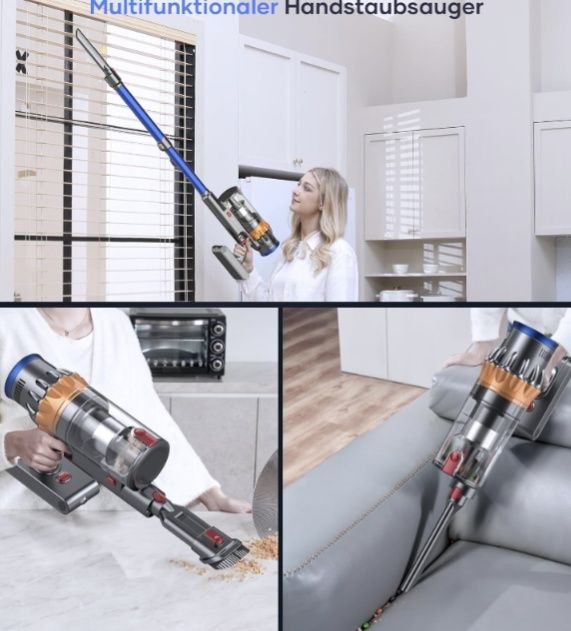 Аккумуляторный пылесос 550Вт.