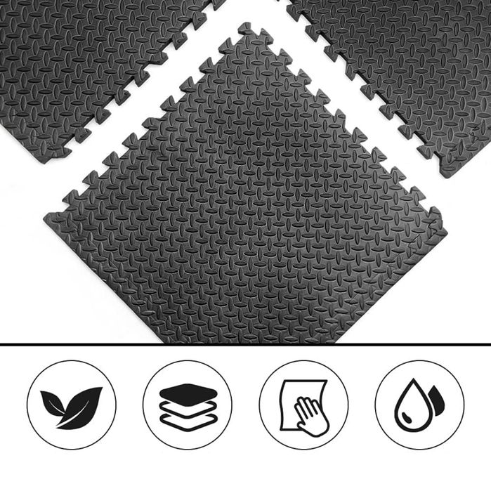 Mata Ochronna na sprzęt fitness PROIRON Puzzle 6sz Gruba Pianka 2,16m2