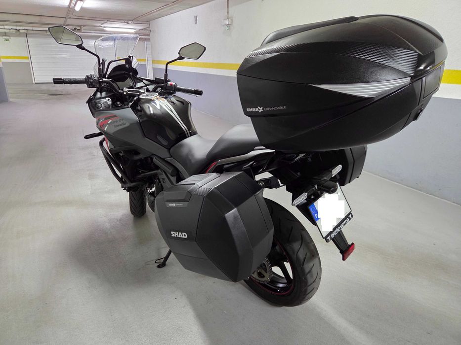 Kawasaki Versys 650, 2024, 8000km e garantia total Kawasaki até 11/2027
