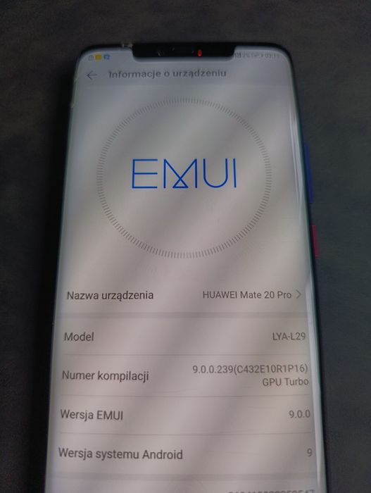 Huawei Mate 20 pro (REZERWACJA)