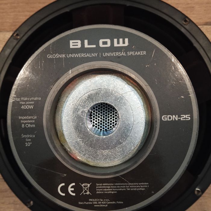 Głosiniki blow i obudowy Sharp GP-7700