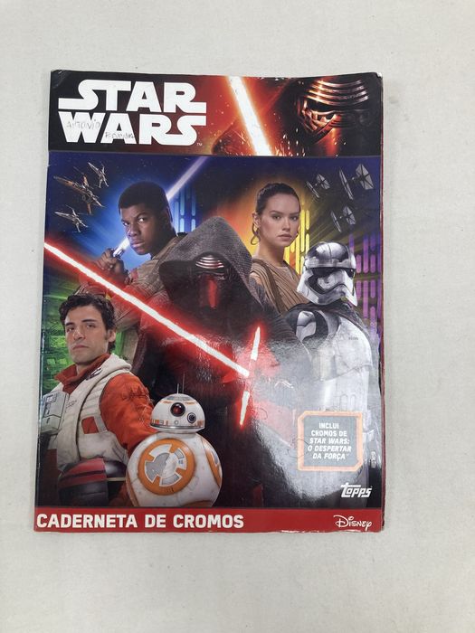 Caderneta Star Wars, Topps, Incompleta