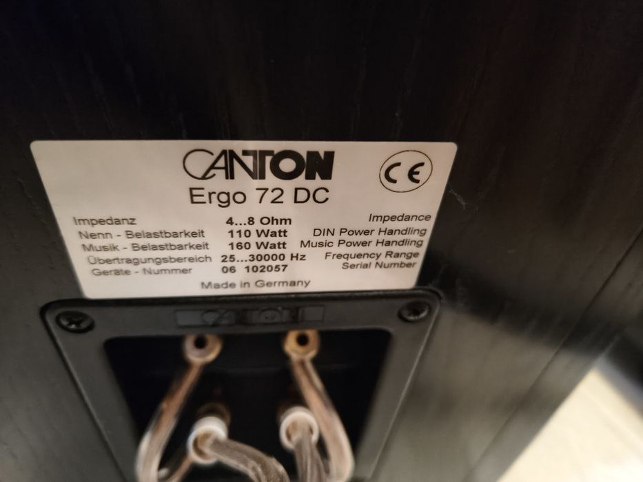 Kolumny Canton ergo 72 DC