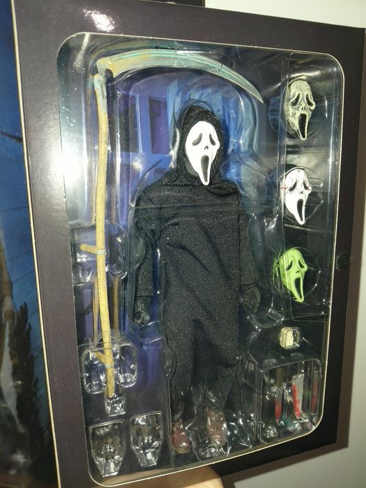 Neca Ultimate Ghost Face Action Figure - Mask Glows in the Dark