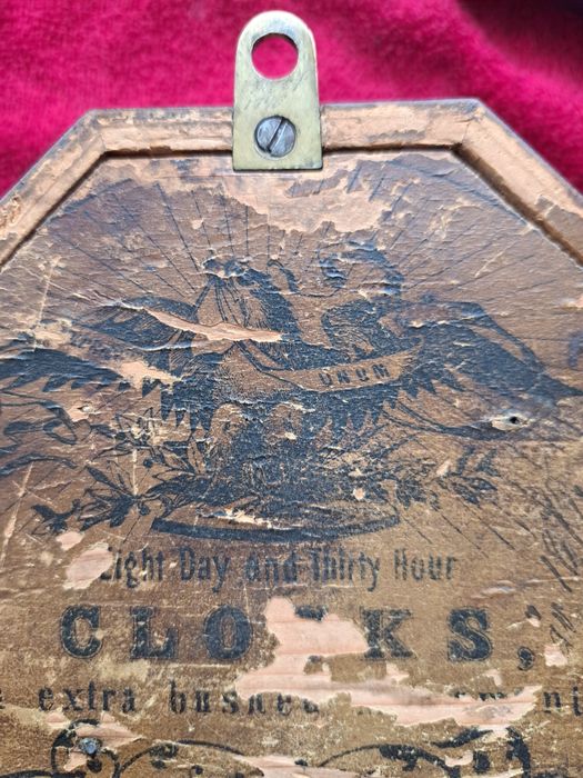 Mały Stary zegar ścienny