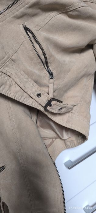 Sprzed kurtkę katana  imitacja zamszuh&m