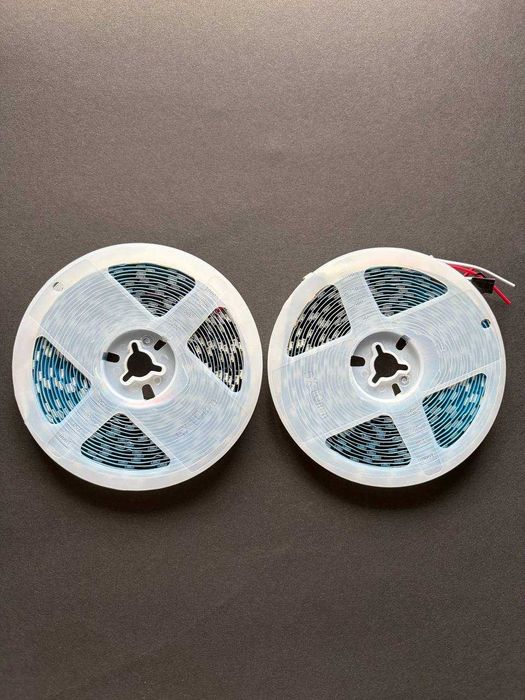 2× Taśma LED WS2812B 5m 60 LED/m IP20 – biała