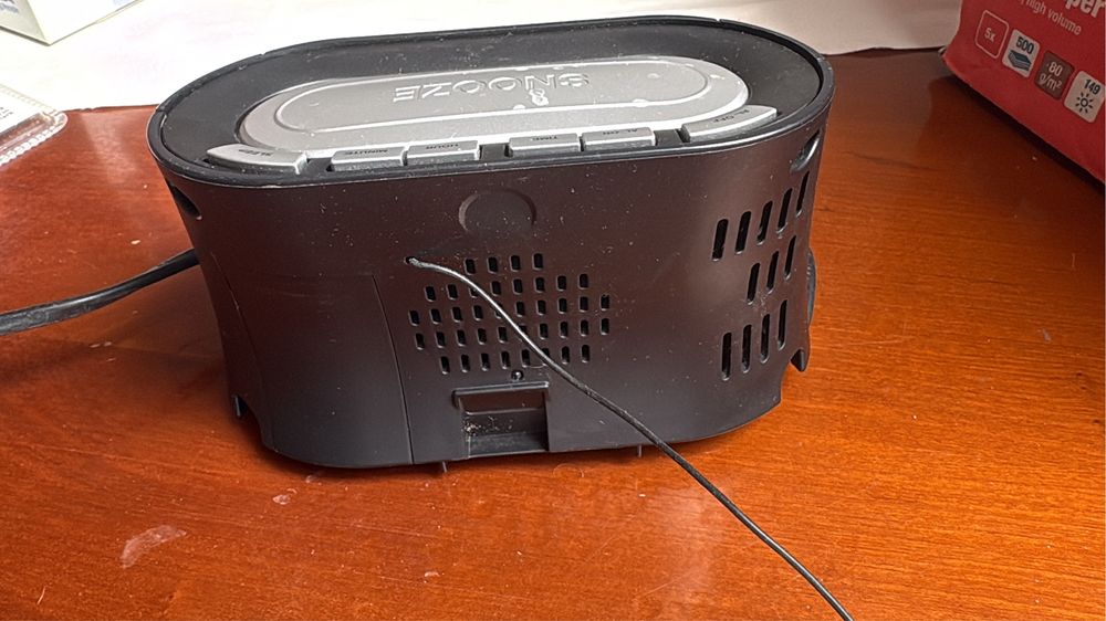 Rádio Despertador SilverCrest FM/AM com Alarme