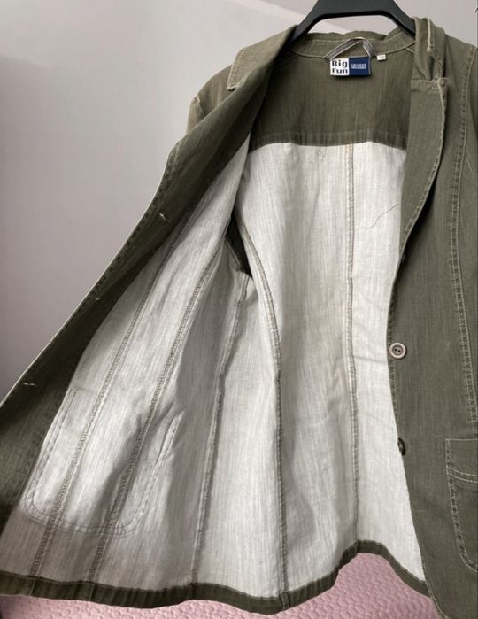 Big Fun XL/XXL 42/44 damska marynarka oliwkowa