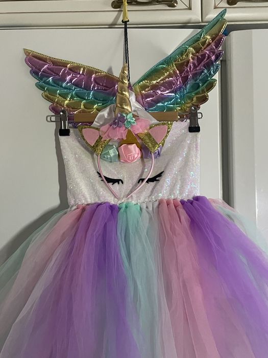 Новогоднее платье Единорожка новое