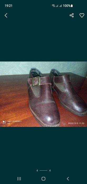 Продаю Продаю осінні шкіряні туфлі.
розмір -повний 36
б/в, стан добрий