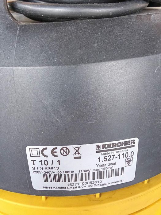 !!ТОП Karcher T10 ЯКІСНИЙ Пилосос будівельний строительный пылесос