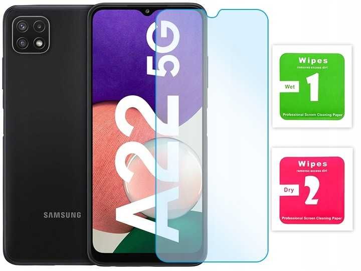 Etui Pancerne do Samsung Galaxy A22 5G + 3x Szkło Hartowane