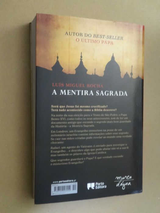 A Mentira Sagrada de Luís Miguel Rocha - 1ª Edição