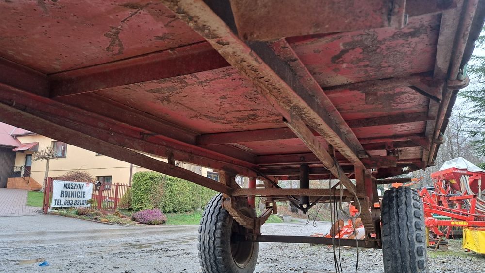 Przyczepa rolnicza kiper 8 ton