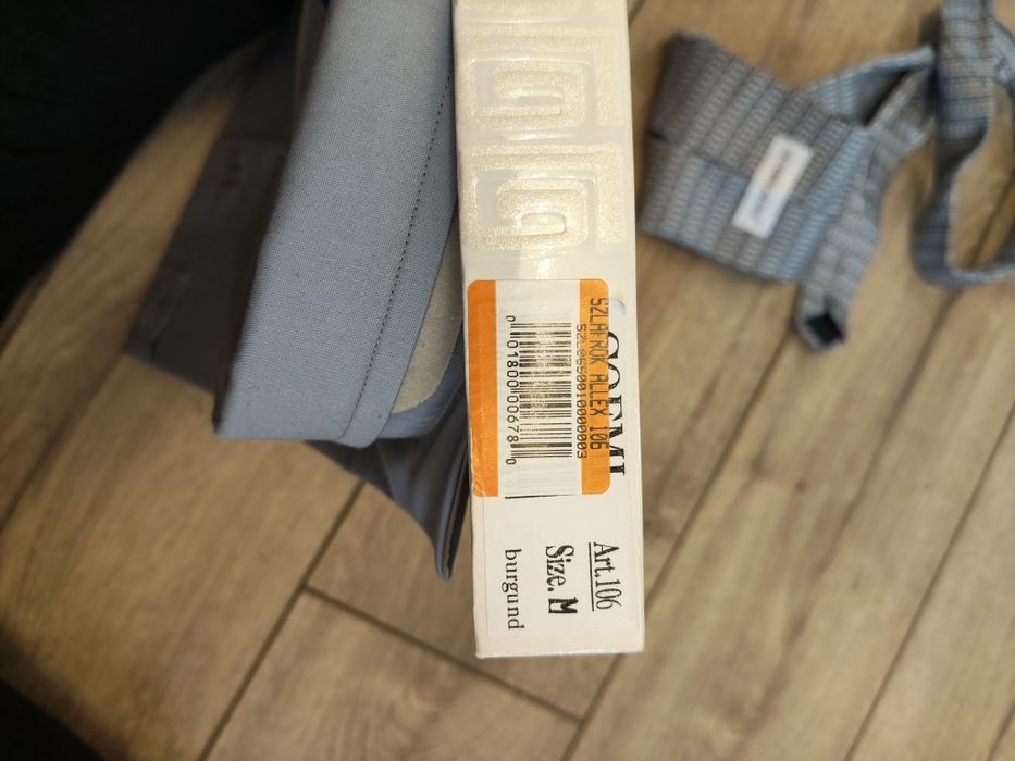 Nowa koszula z krawatem męska roz M Coemi