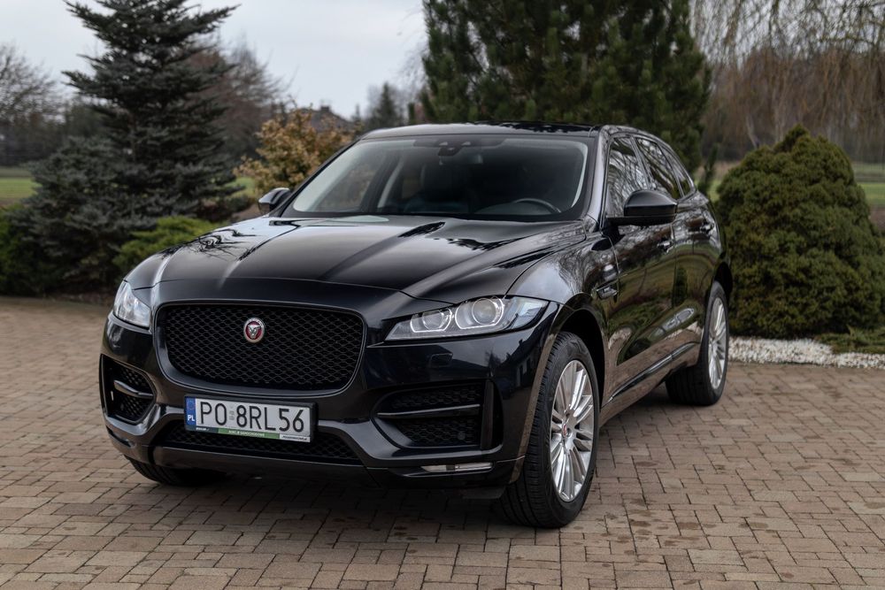 Jaguar F-Pace Jaguar F Pace 2.0 diesel oszczędny zadbany gotowy do jazdy faktura 23%