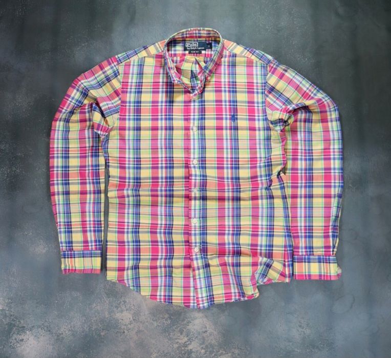 Koszula męska w kratkę Polo Ralph Lauren rozmiar S