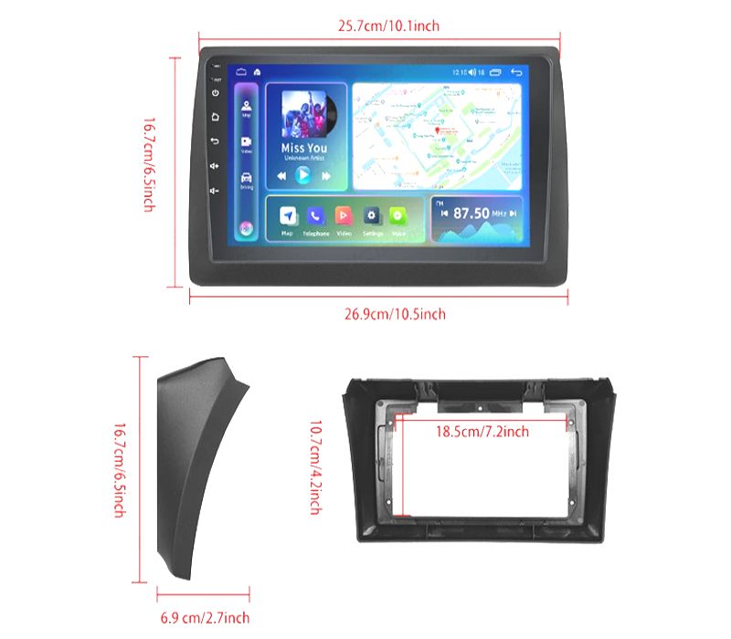 RÁDIO GPS ANDROID 13 FIAT STILO 01-08