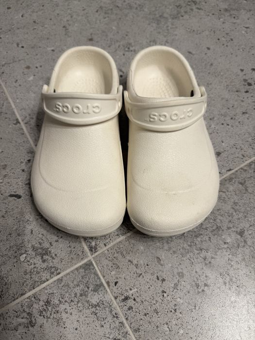 Нові! Оригінал! Crocs M5 W7 36-37 23.5-24 см колір білий