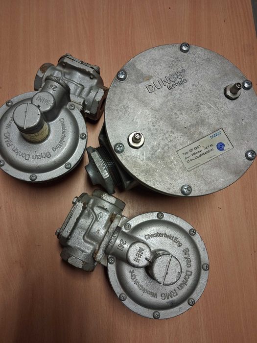 Filtr gazu /powietrza Dungs i regulator ciśnienia gazu Bryan Donkin