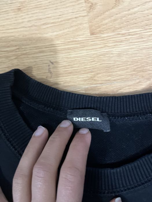Bluza czarna diesel rozm l